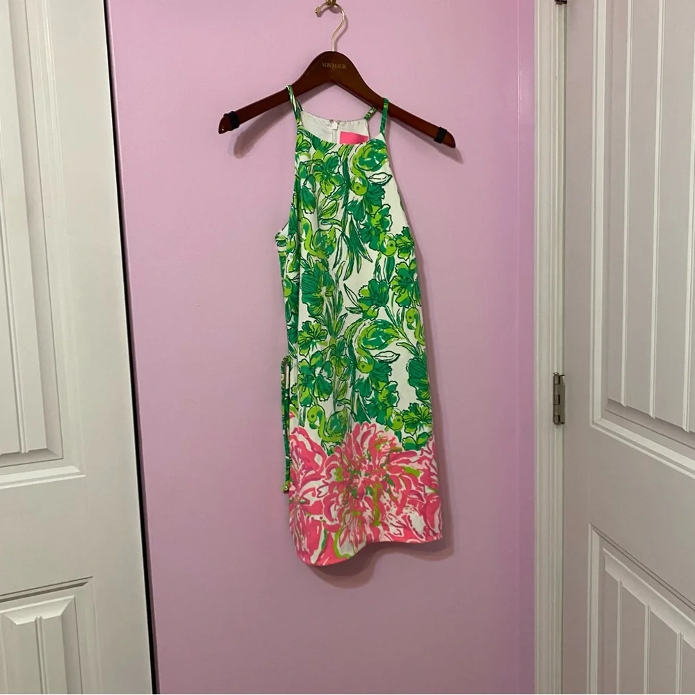 Lilly Pulitzer Pearl Romper Flamingle size 00